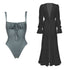 Bandeau Skirted One-Piece