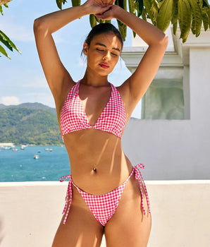 Gingham Tie Bikini