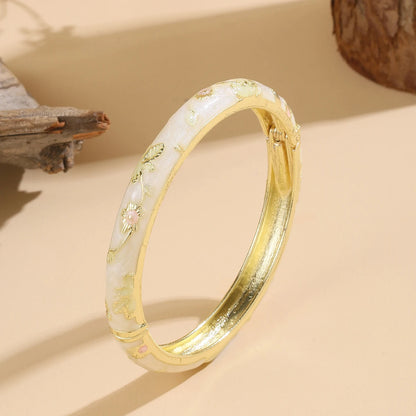 Vintage Flower Bangle
