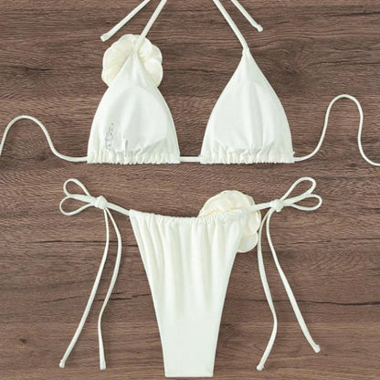 Floral Halter Bikini