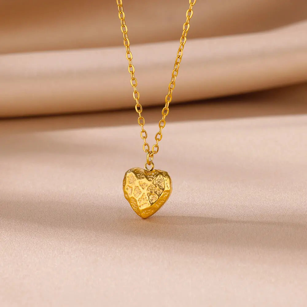 Trobicana Stainless Steel Geometric Sunflower Pendant Necklace - image 21