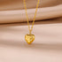 Trobicana Stainless Steel Geometric Sunflower Pendant Necklace - image 21