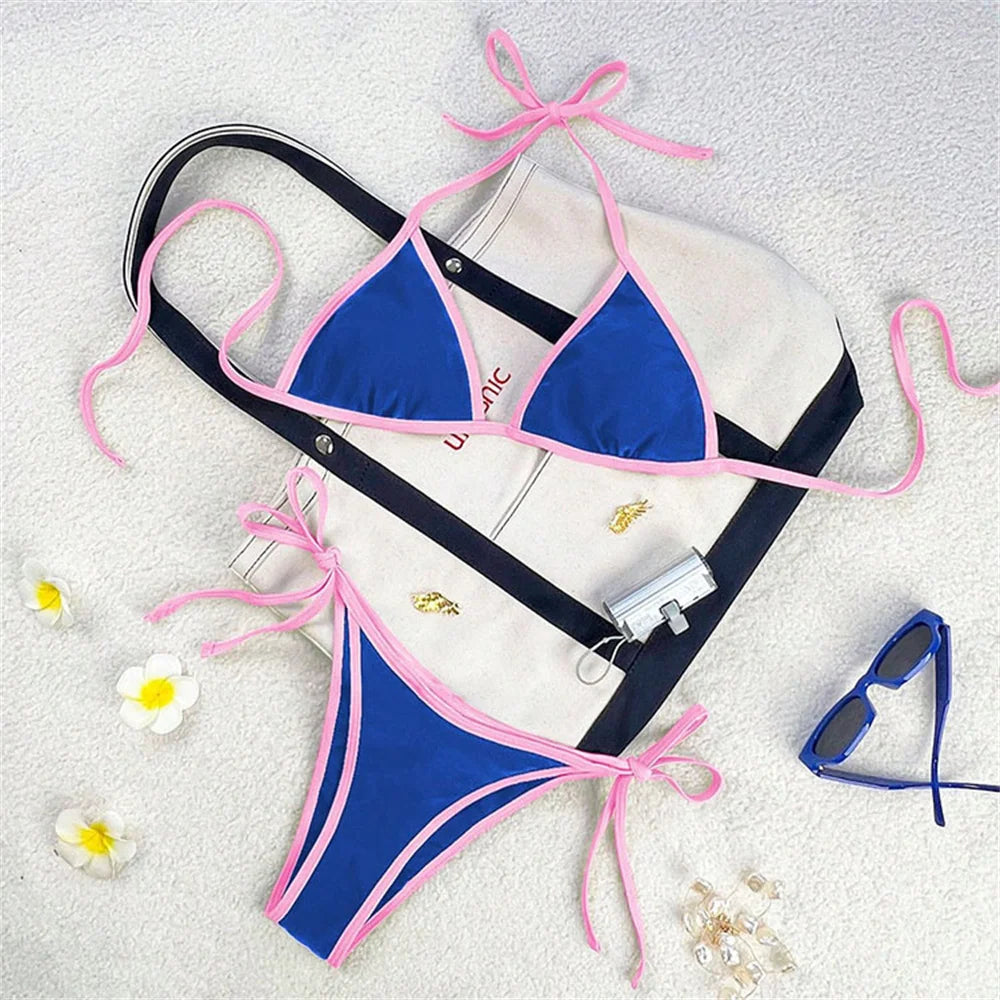 Capri Blue Bikini Set