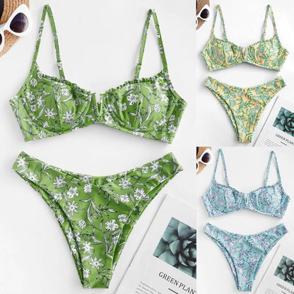 Floral Push Bikini