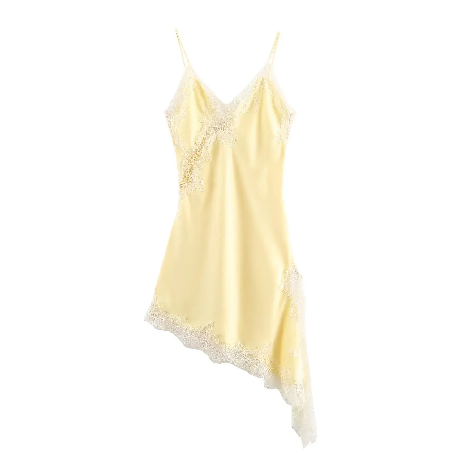 Sexy V-Neck Lace Halter Dress