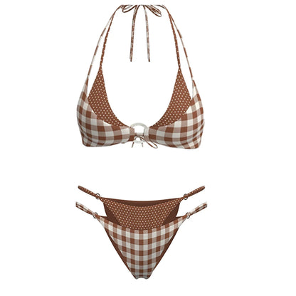 Sexy Underwire Bikini Ruffle Swimsuit Women Swimwear High Leg Two Piece Bathing Suit Beachwear Summer Biquini