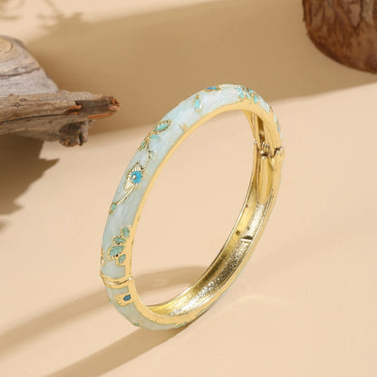 Vintage Flower Bangle