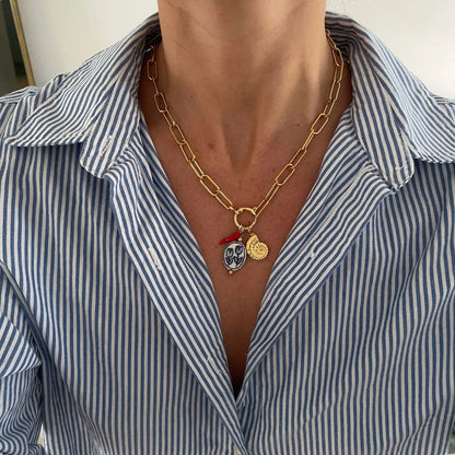 Vintage Baroque Pearl Pendant
