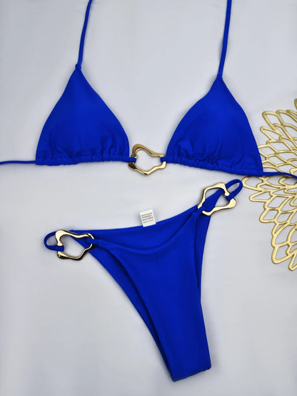Lace-Up Bikini