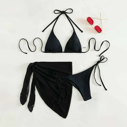 White Print Bikini