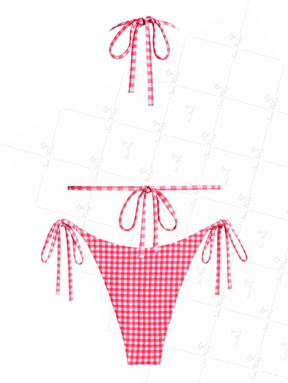 Gingham Tie Bikini