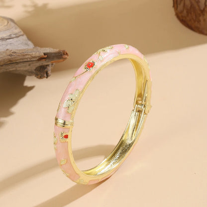 Vintage Flower Bangle