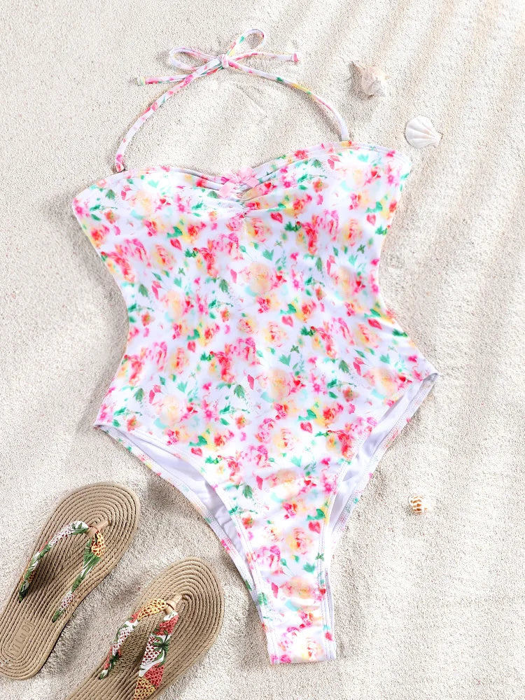 Floral Bandeau Monokini
