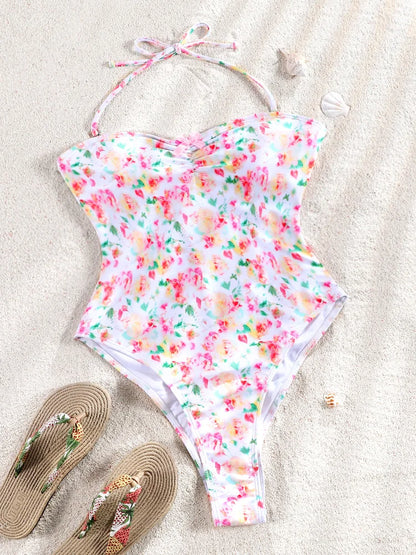 Floral Bandeau Monokini