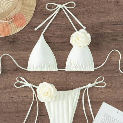 Floral Halter Bikini