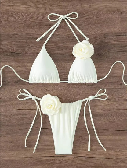Floral Halter Bikini