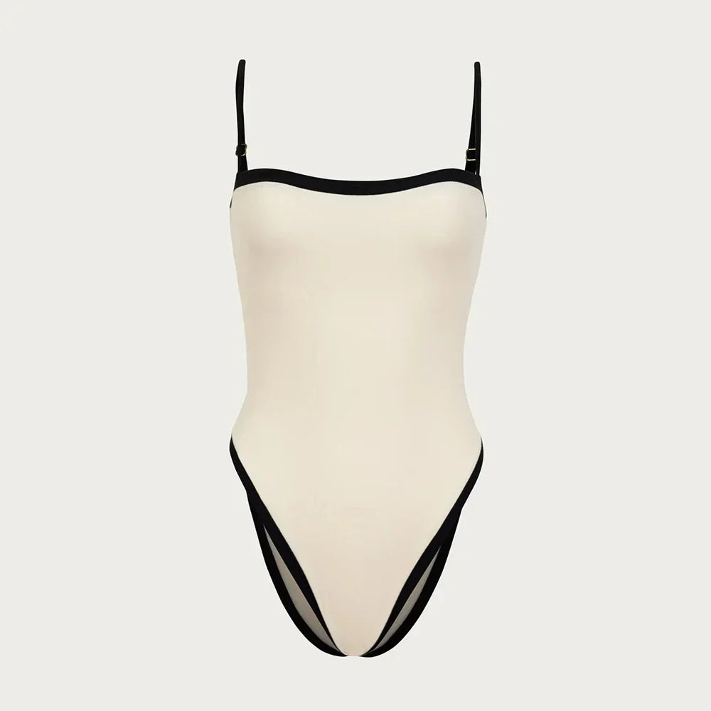 Vintage Black Monokini