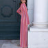 Rainbow Crochet Maxi Dress