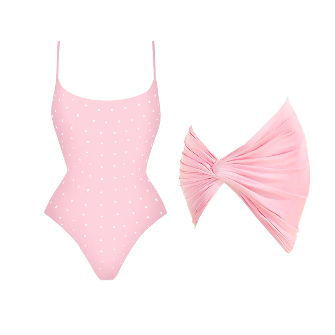 Diamond Bandeau Bikini Set