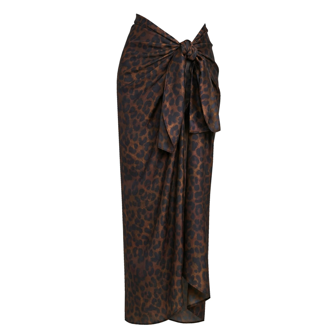 Leopard Sarong Swim Set