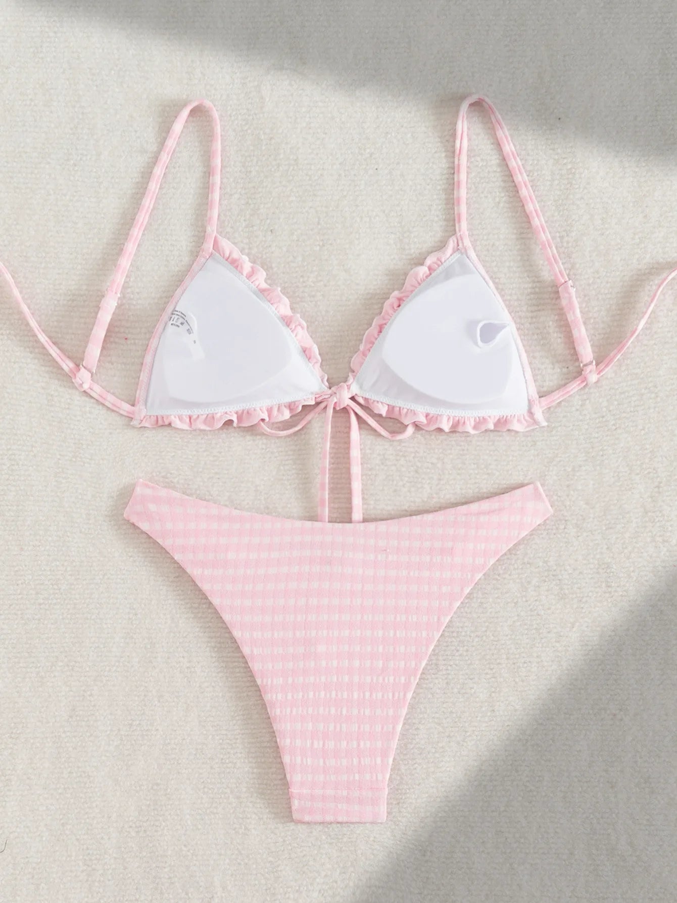2026 Sexy Bikinis Pink Swimsuits Women Swimwear Push Up Female Beach Swim Wear Bathing Suits Brazilian Bikini Set Pool Bather