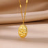 Trobicana Stainless Steel Geometric Sunflower Pendant Necklace - image 29