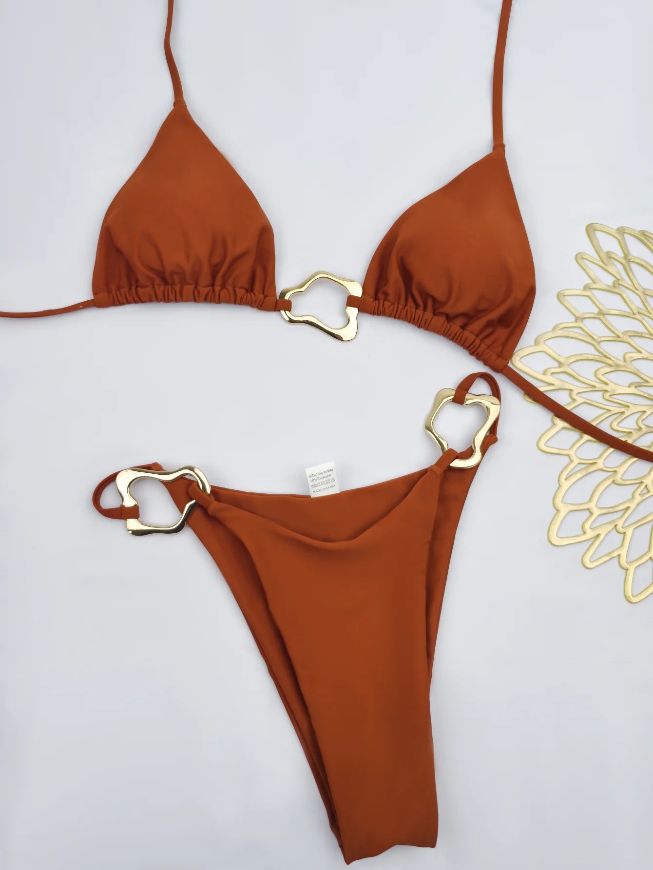 Lace-Up Bikini