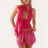 Trobicana Sequin Bead Mini Skirt - image 10